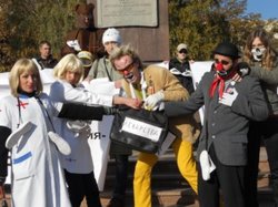 ВИЧ-активисты провели акцию протеста в Калининграде